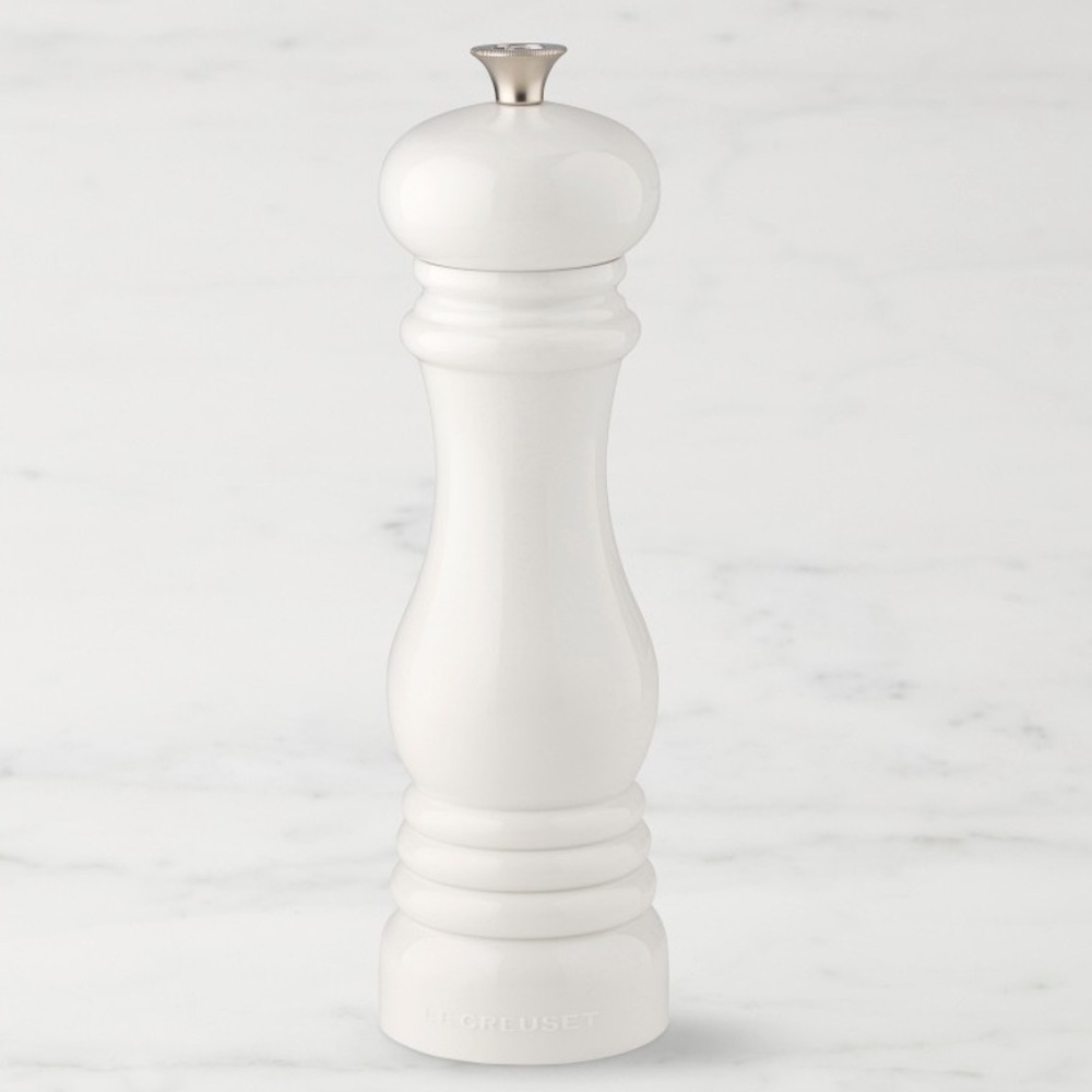 Le Creuset Black & White Salt Pepper Shakers